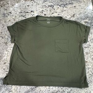 NWOT American Eagle Olive Green Soft & Sexy Tee